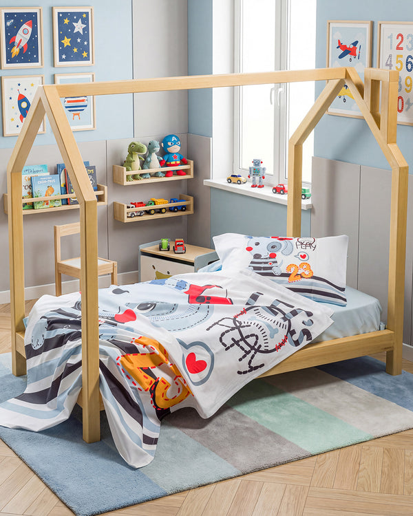 Set Çarçaf Bebe 3D