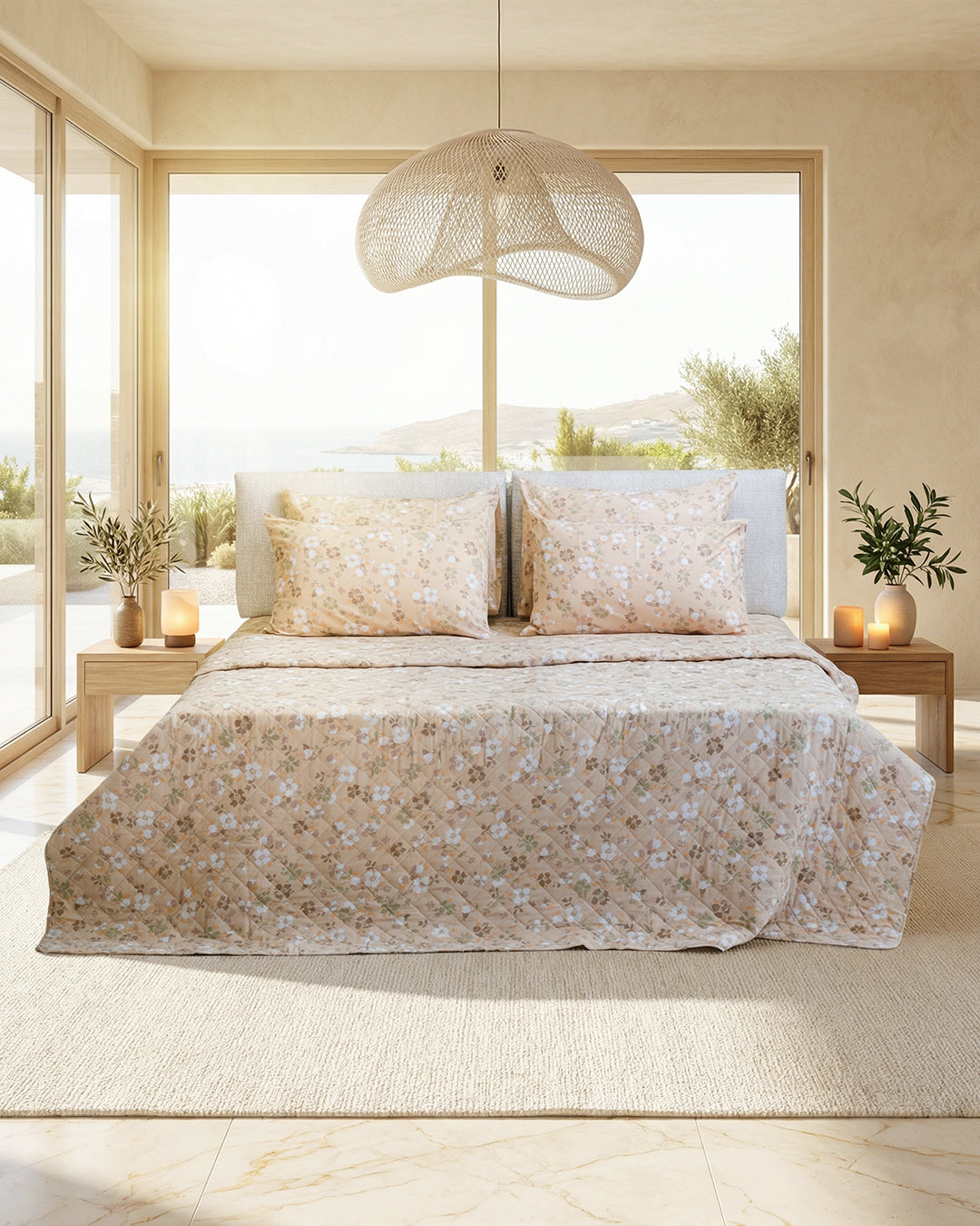 ΚΑΛΥΜΜΑ ΚΡΕΒΑΤΙΟΥ SMART LINE BLOSSOM