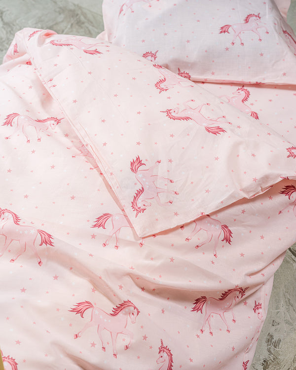 Set Çarçaf/Zarf Bebe - Smart Line Unicorn