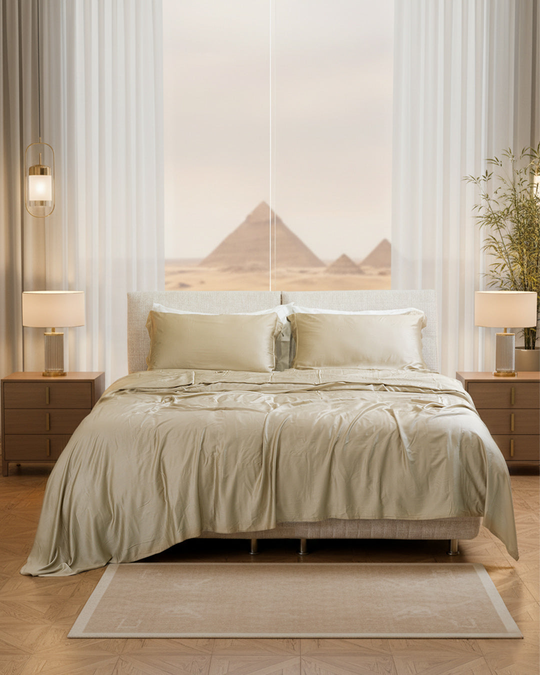 ΣΕΤ ΣΕΝΤΟΝΙΑ ΜΕ ΔΙΠΛΟ ΥΠΕΡ-ΔΙΠΛΟ ΜΠΑΜΠΟΥ