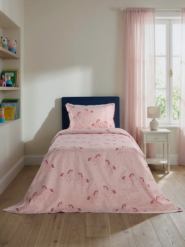 Set Çarçaf Smart Line Tek Unicorn
